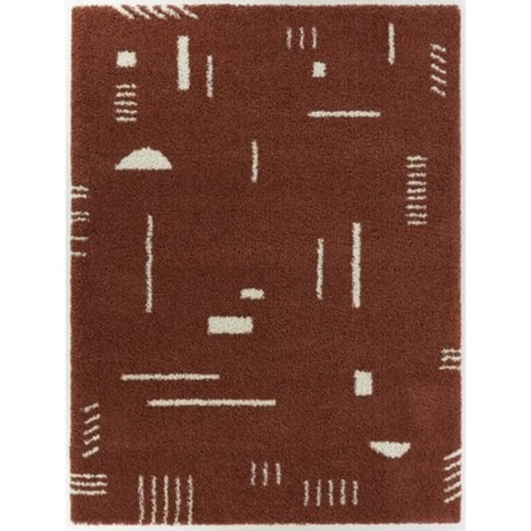 Morin Geometric Shag Area Rug Rug Size: Rectangle 8'9" x 12'