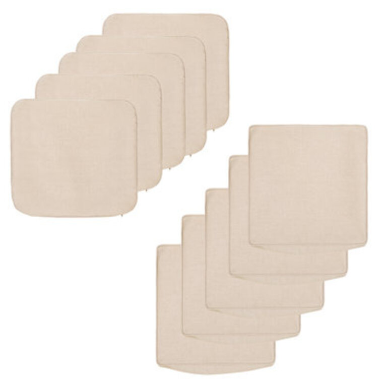 2 - Piece Cushion Cover Cushion Color: Beige