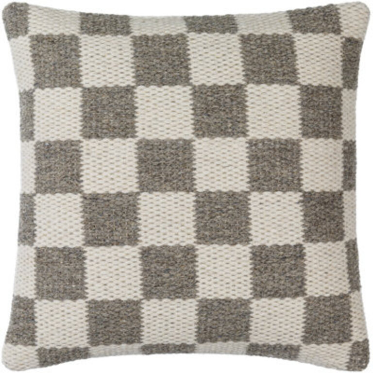 Victoria Wool Blend Throw Pillow Size: 20" x 20", Fill Material: Down