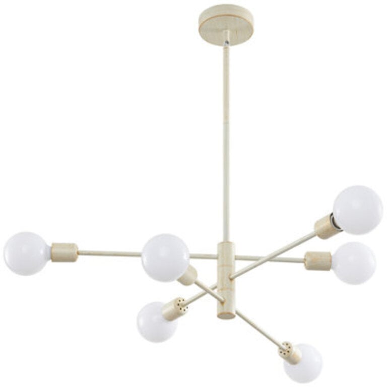 Sputnik Chandelier Mid Century Modern Industrial E26 Pendant Lighting Chandeliers Finish: Chrome