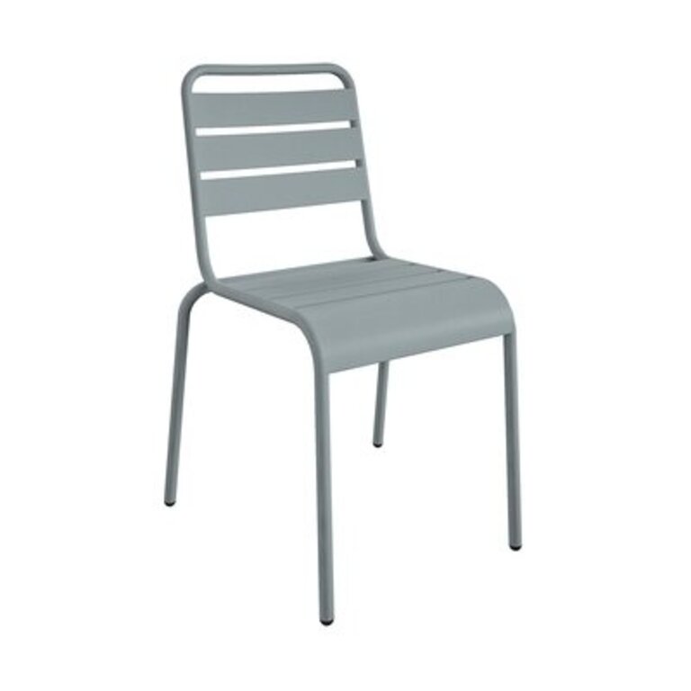 June Outdoor/Indoor Stacking Dining Chairs Color: Light Gray