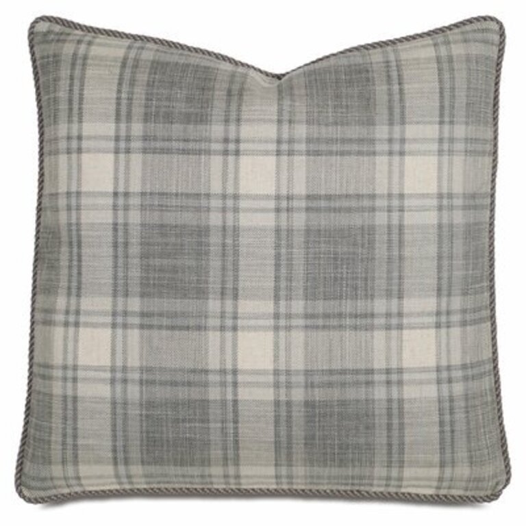 Barclay Butera Corded Plaid Throw Pillow