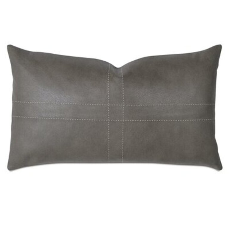 Barclay Butera Leather Lumbar Pillow