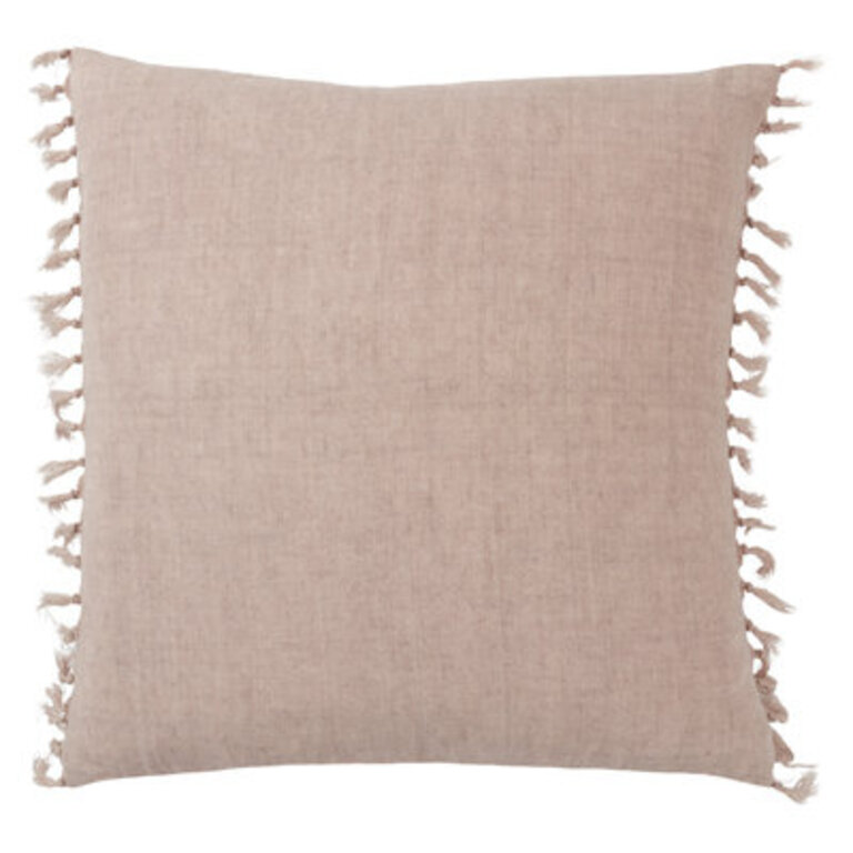 Sharron Square 100% Linen Pillow Fill Material: Polyester/Polyfill, Color: Shadow Gray