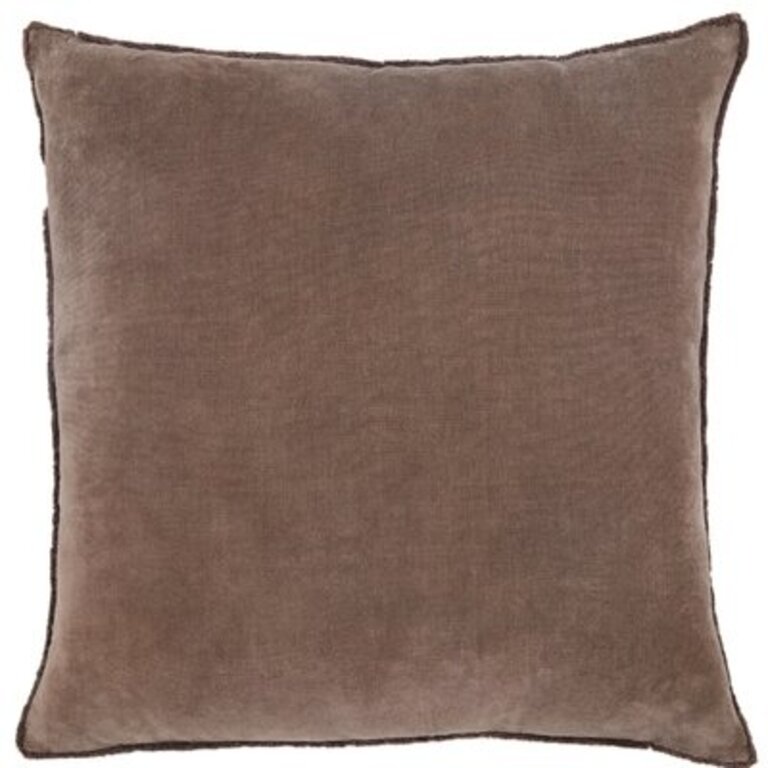 Kam Square Cotton Pillow Cover & Insert Fill Material: Down