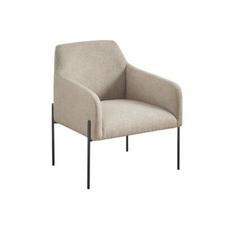 Calder Metal Leg Accent Chair