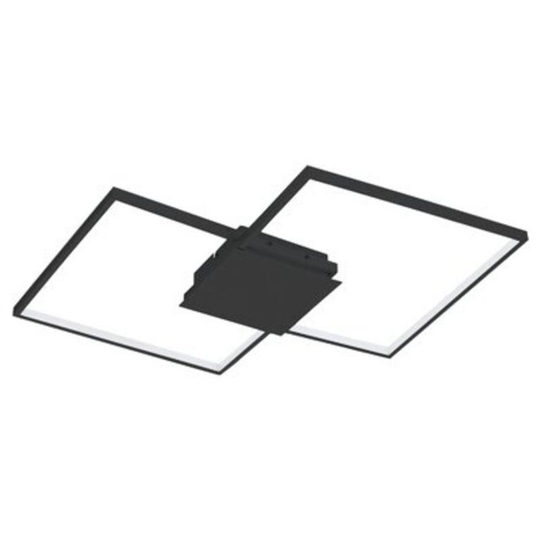 Preston 30" LED Flush Mount Fixture Finish: Matte Black