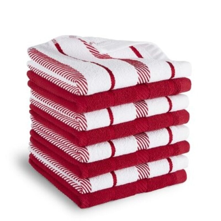 KitchenAid Albany Dishcloth 12"x12" Color: Red