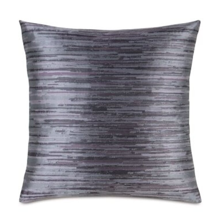 Pierce Horta Striped Throw Pillow Color: Lilac