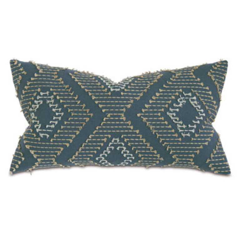 Trillium by Thom Filicia Diamond Fil Coupe Decorative Rectangular Pillow Cover & Insert