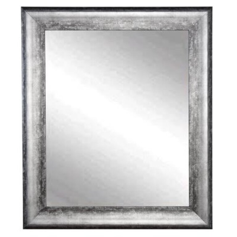 Modern & Contemporary Distressed Vanity Mirror Size: 33" H x 42" W