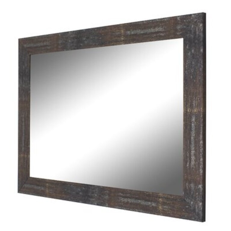 Cearley Traditional Distressed Mirror Size: 37" x 27"