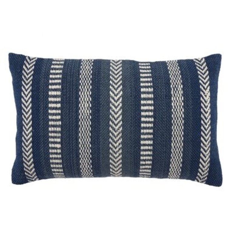 Positano Polyester/Polyester blend Lumbar Rectangular Indoor/Outdoor Pillow