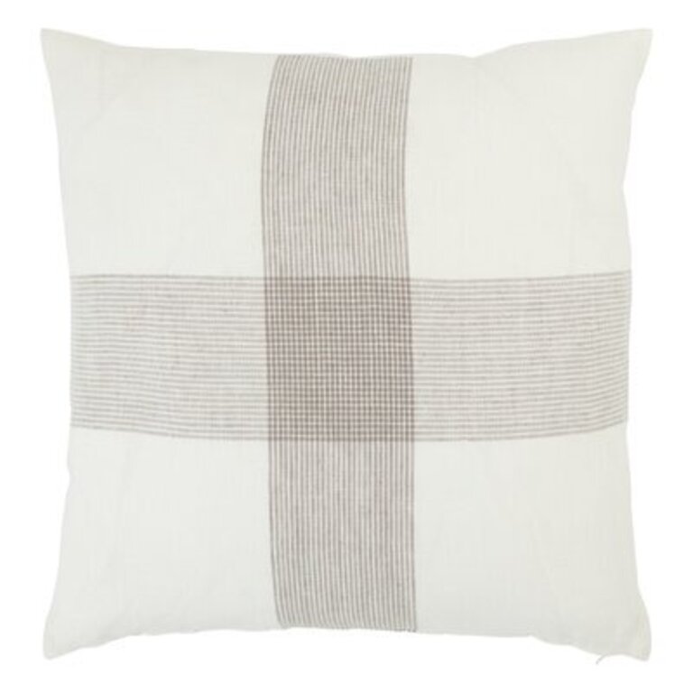 Tibbs 100% Linen Throw Square Pillow Fill Material: No Fill