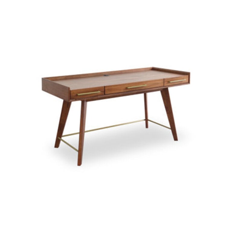 Walter Desk Color: Walnut