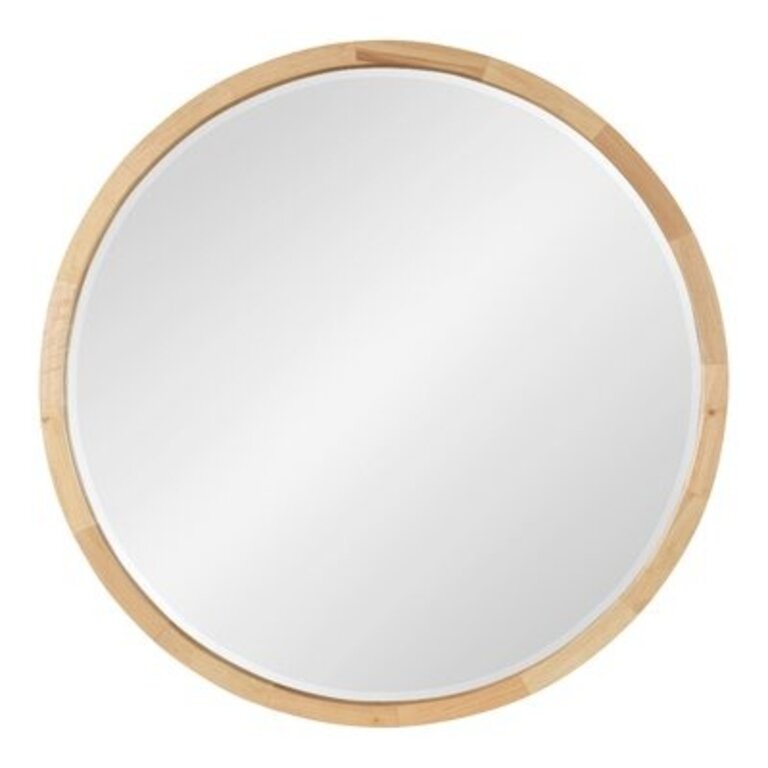 Glover Accent Mirror Size: 24" x 24", Finish: Natural