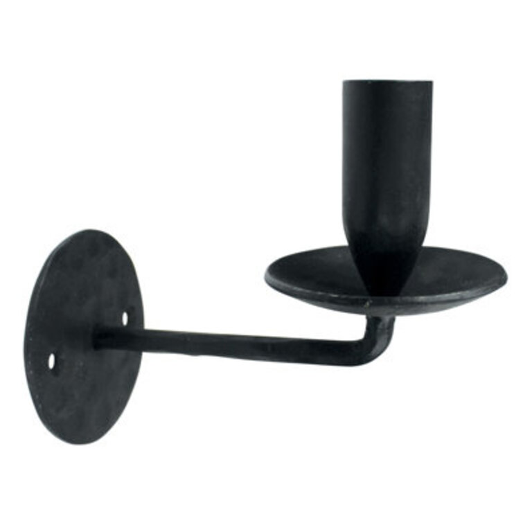 Taper Wall Sconce, Black Color: Black