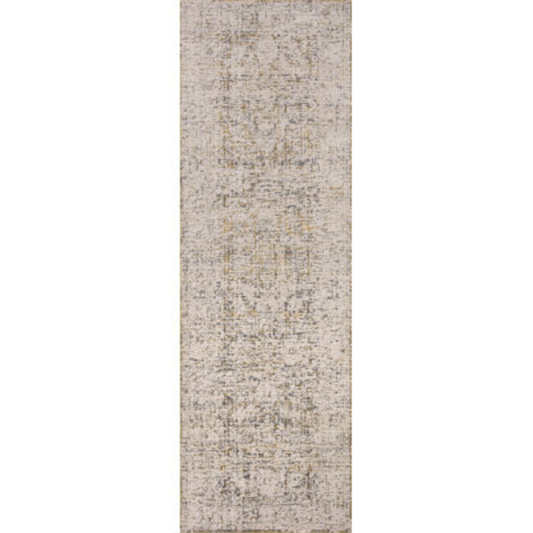 Amber Lewis x Loloi Alie Gold / Beige Area Rug Rug Size: Rectangle 11'6" x 15'7"