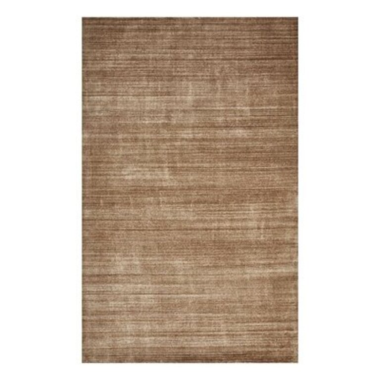 Ariq Hand-Knotted Wool Area Rug in Caramel Rug Size: Rectangle 9' x 12'