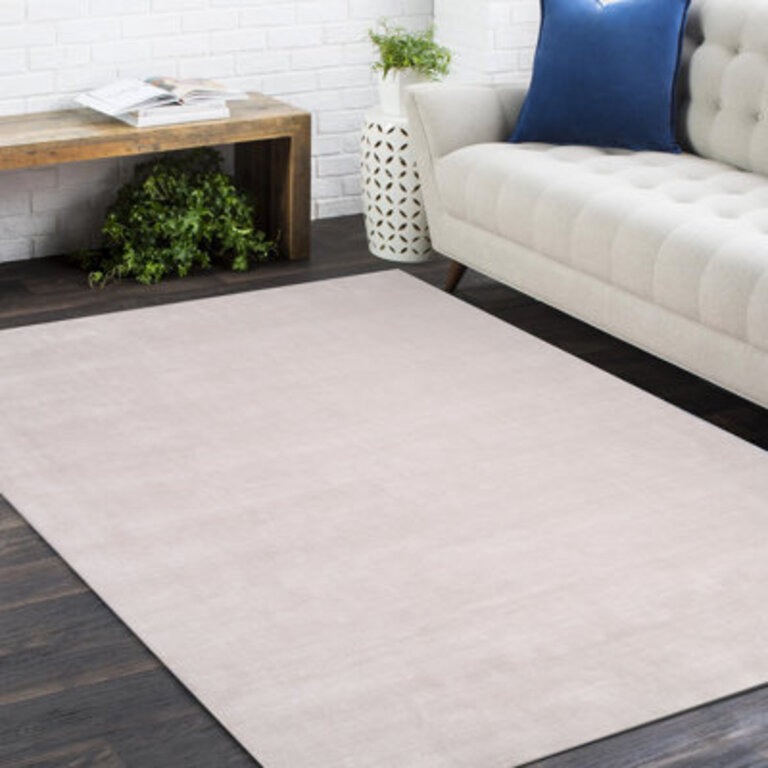 Asilah Hand-Loomed Mist Area Rug Rug Size: Rectangle 9' x 12'