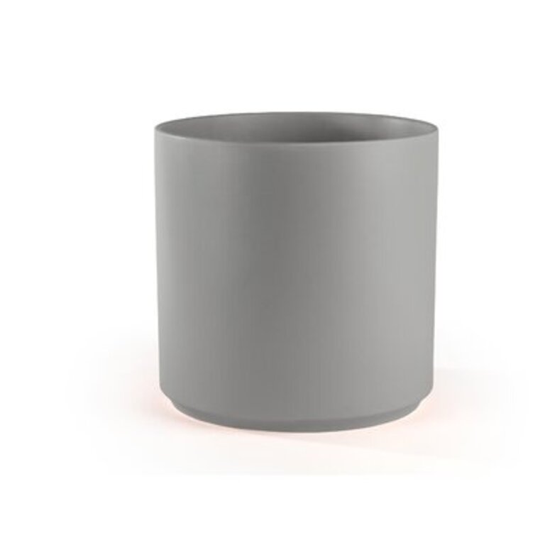 Ceramic Pot Planter Color: Gray, Size: 15.25" H x 15" W x 15" D