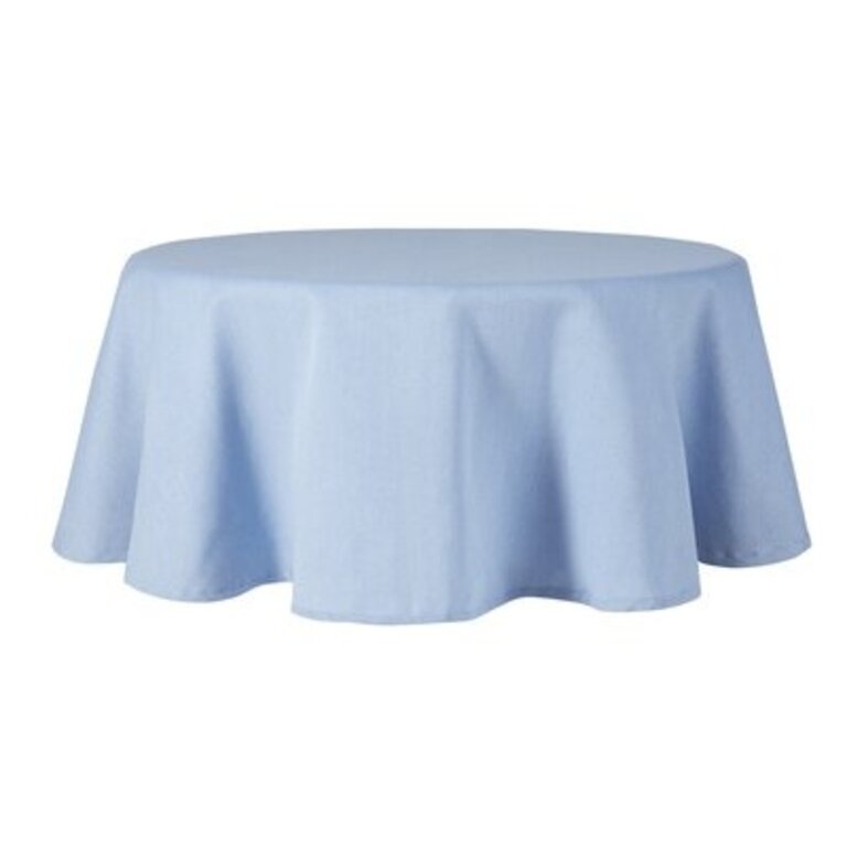 Fiesta Margarita Tablecloth Single Pack 70" Round, Scarlet Red Color: Blue