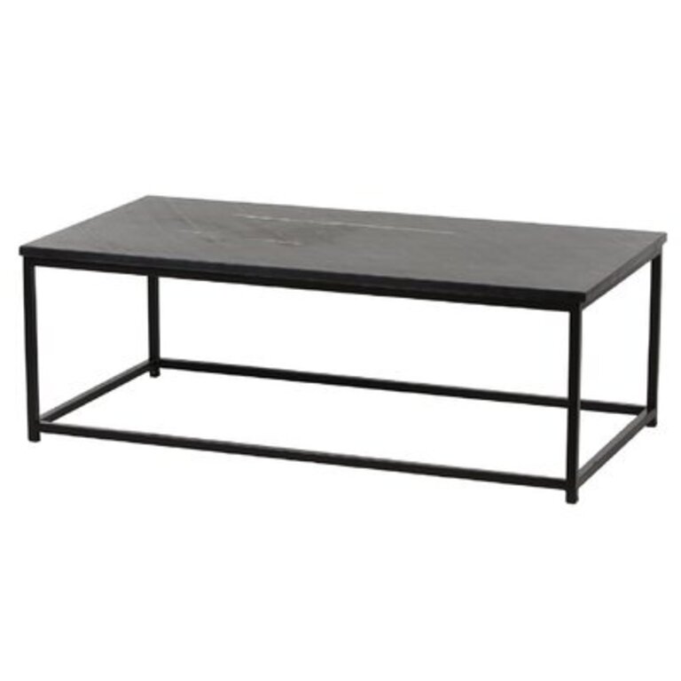 Lena Coffee Table Table Top Color: Black