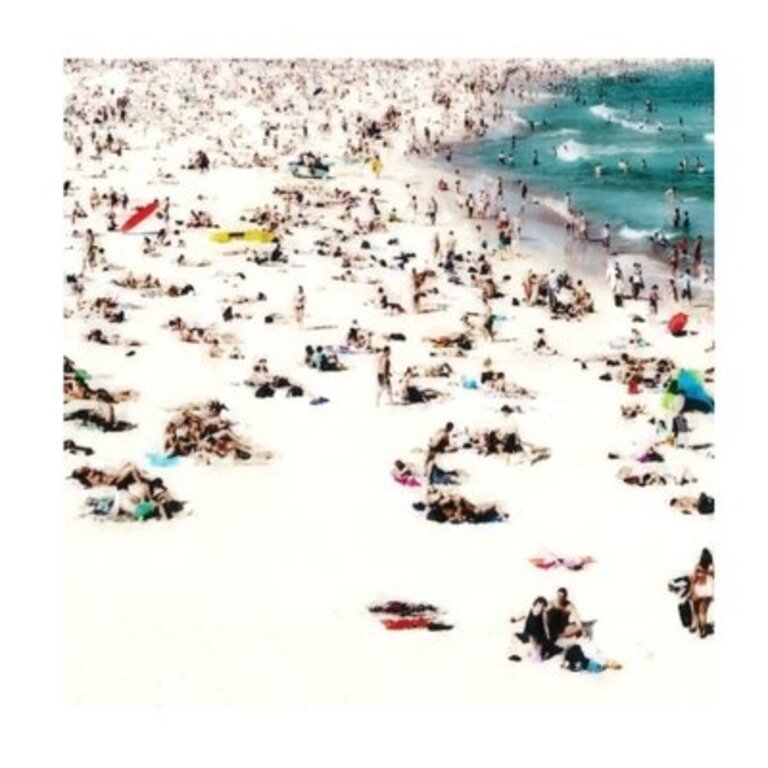 Summer Crowds by Mari Urasawa - Wrapped Canvas Graphic Art Print Format: Glass Coat, Size: 47" H x 47" W