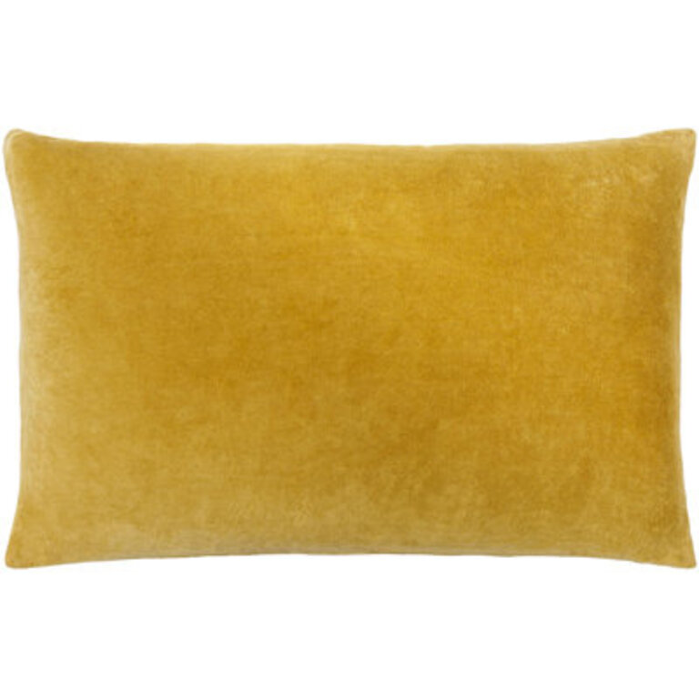 Cotton Lumbar Rectangular Pillow Color: Light Yellow, Size: 13" x 20", Fill Material: Pillow Cover Only - No Insert