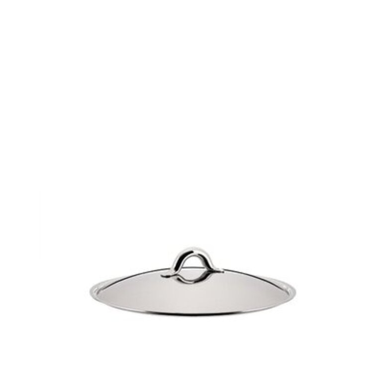 Mami Alessi Stainless Steel (18/10) Lid Size: XL / 24 cm./9.4-In. Dia, Finish: Mirror Polished