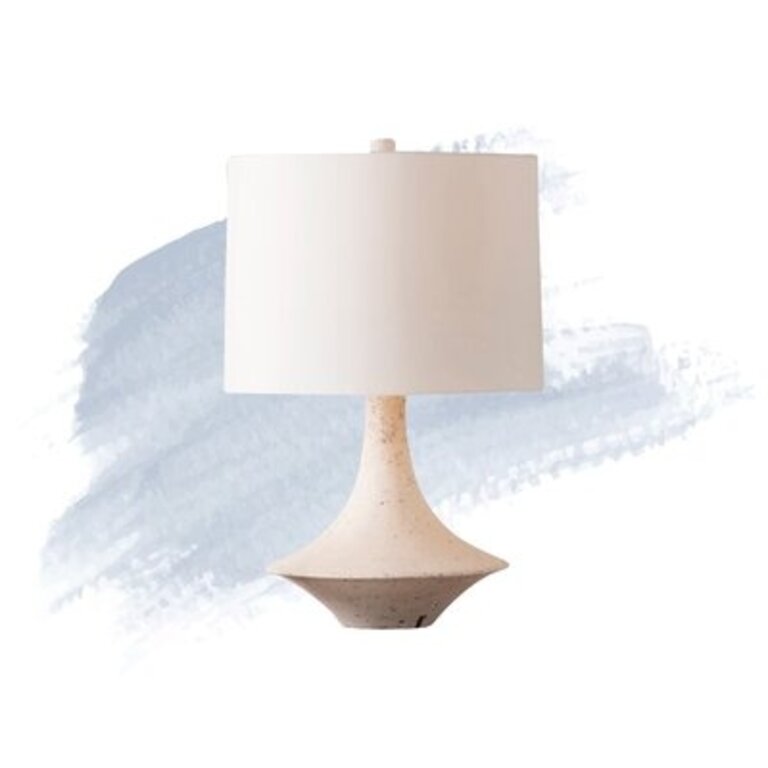 23" Table Lamp Base Color: Concrete