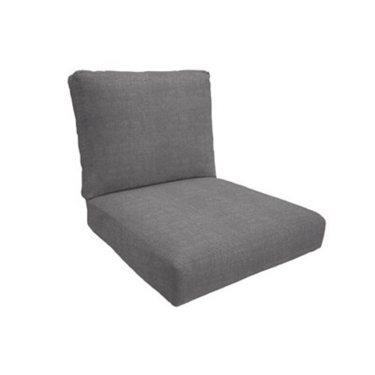 Eddie Bauer Outdoor Lounge Seat/Back Cushion Fabric: Cast Slate Sunbrella® Plainweave, Size: 20" H x 26" W x 26" D