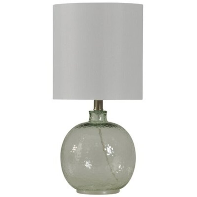 Barnwell 20" Table Lamp Base Color: Clear