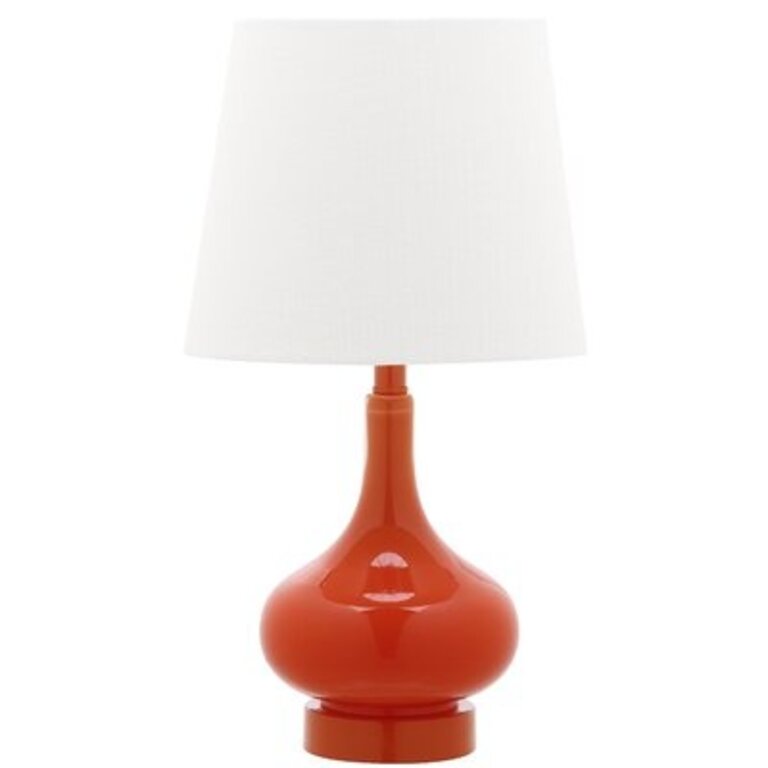 Mikac 17.5" Table Lamp Base Color: Orange