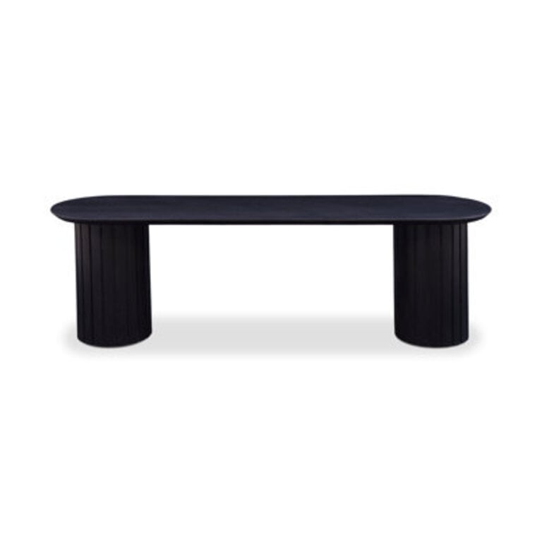 Daley Solid Wood Bench Color: Black