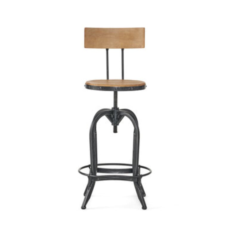 Oswalt Swivel Bar Stool