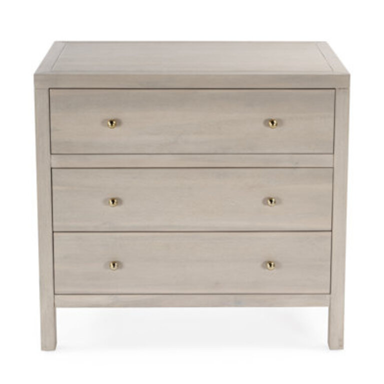 Celine 3 - Drawer Dresser Color: Antique Taupe