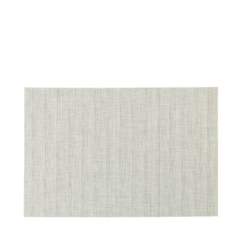 Fera 18" Placemat Color: Microchip/White