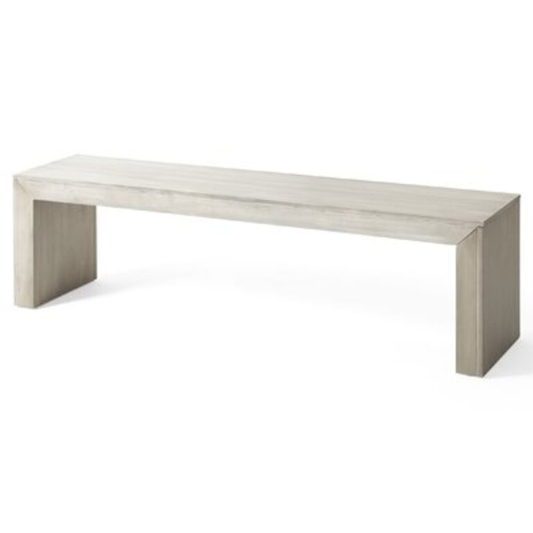 Oswestry Benches Color: Light Gray Oak