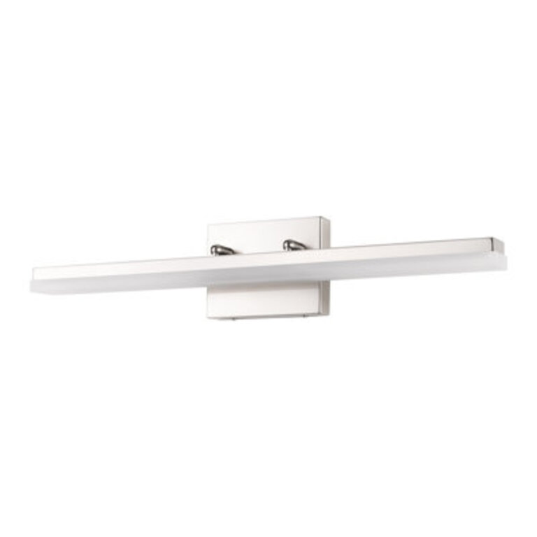 24'' Alfonzia 1-Light Dimmable LED 24W Bath Bar Finish: Brushed Nickel, Bulb Type: Cold White 5000K