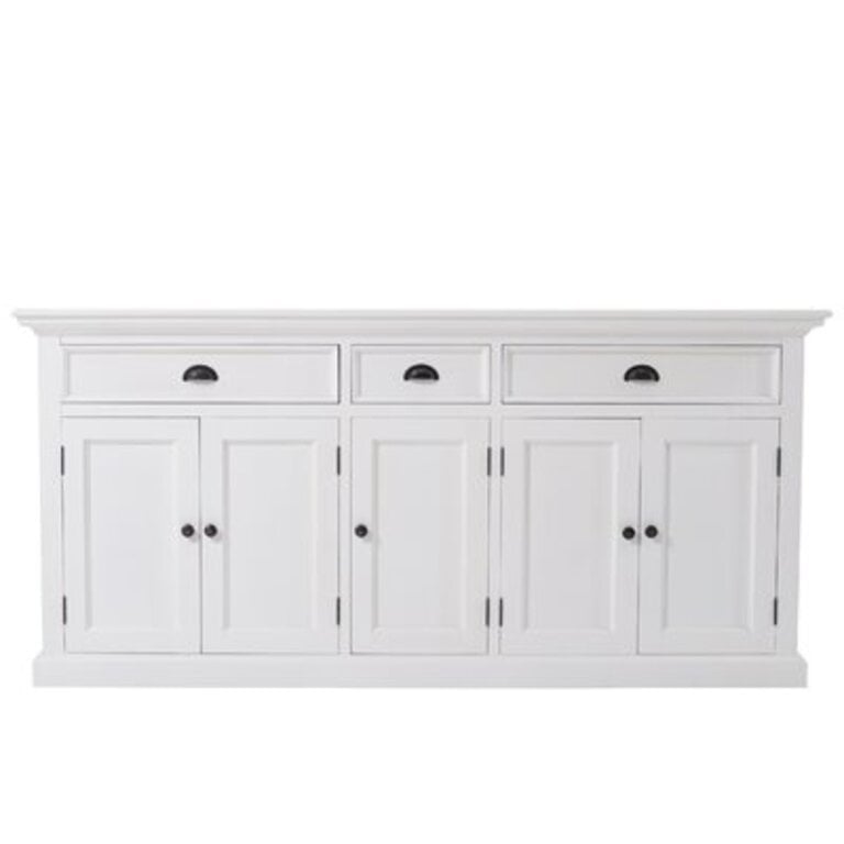 Avelar 70.87'' Wide 3 Drawer Credenza Color: Classic White