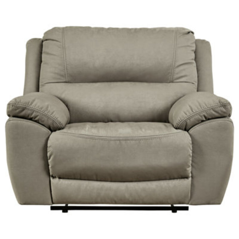 Next-Gen Gaucho 53" Wide Faux Leather Power Standard Recliner Fabric: Putty