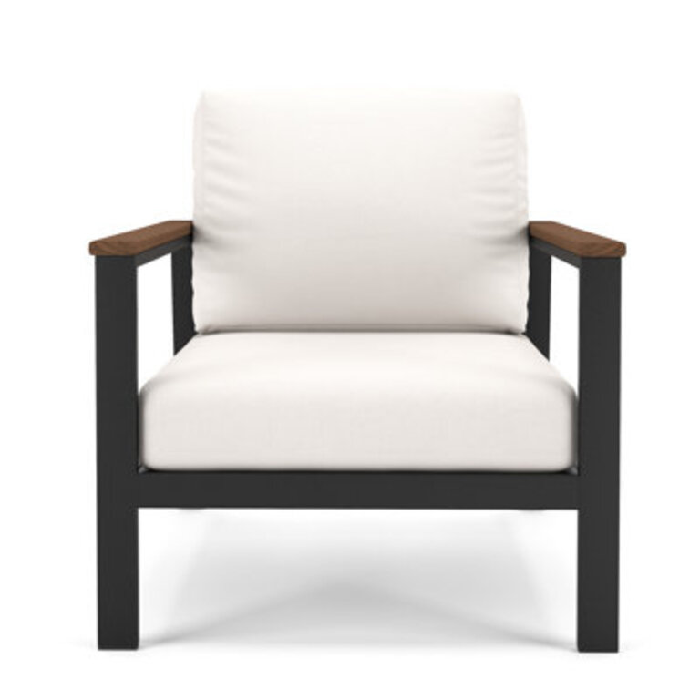 Townsend Outdoor Patio Lounge Chair with Sunbrella Cushions Cushion