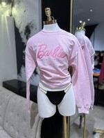 LEXISSBOUTIQUE BARBIE EMBROIDERED CREWNECK
