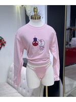 LEXISSBOUTIQUE Spider-Man / Hello Kitty Embroidered Crewneck