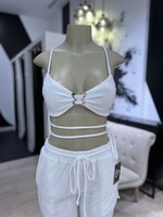 LEXISSBOUTIQUE Velour Bell Bottom Pant  Set