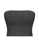 LEXISSBOUTIQUE Strapless tube basic crop top
