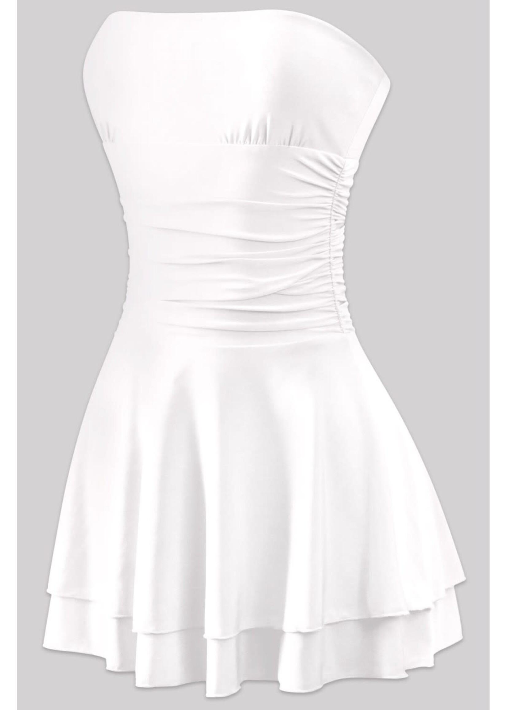 LEXISSBOUTIQUE Emilia Ruffled Mini Dress