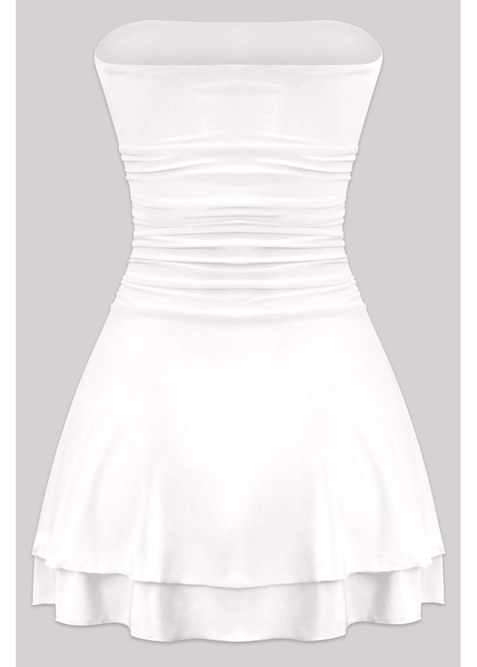LEXISSBOUTIQUE Emilia Ruffled Mini Dress