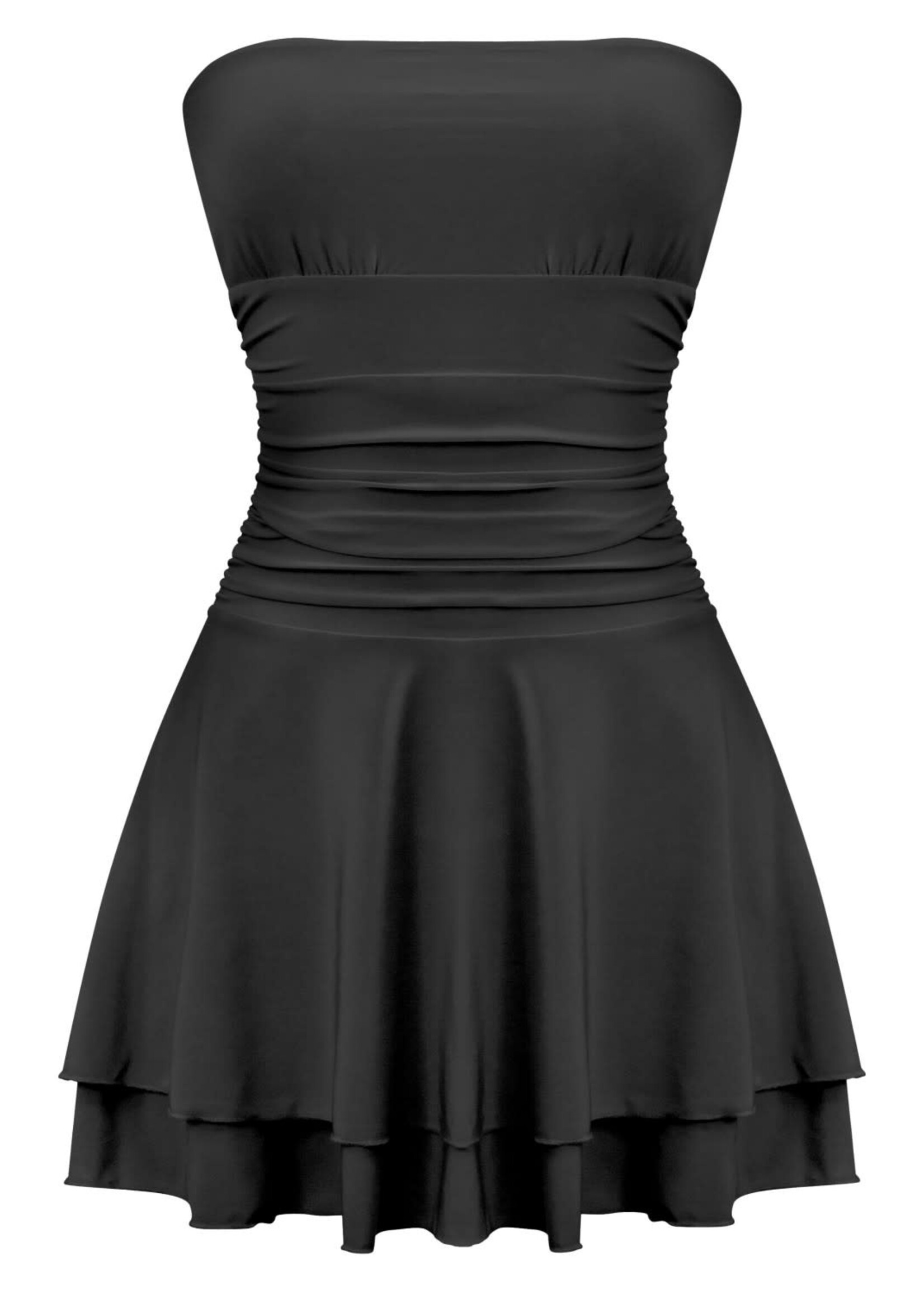 LEXISSBOUTIQUE Emilia Ruffled Mini Dress